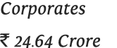 Corporates   24 64 Crore 